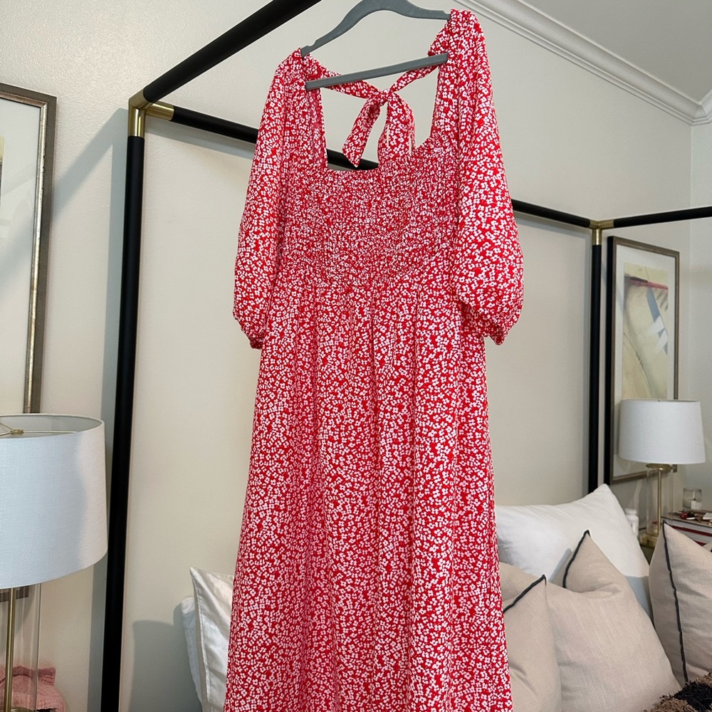 ASOS maternity midi dress